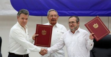 Acuerdo de cese al fuego entre el gobierno de Colombia y la FARC