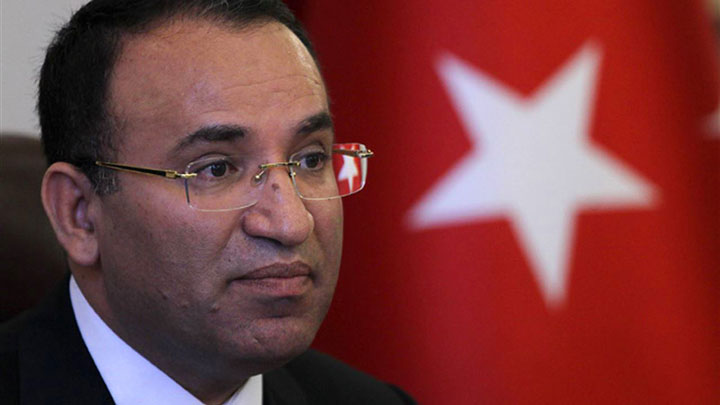 El ministro de Justicia, Bekir Bozdag