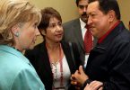 Hillary Clinton y Hugo Chavez