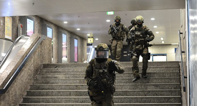 Policia en tiroteo de Munich