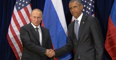 Vladimir Putin y Barack Obama