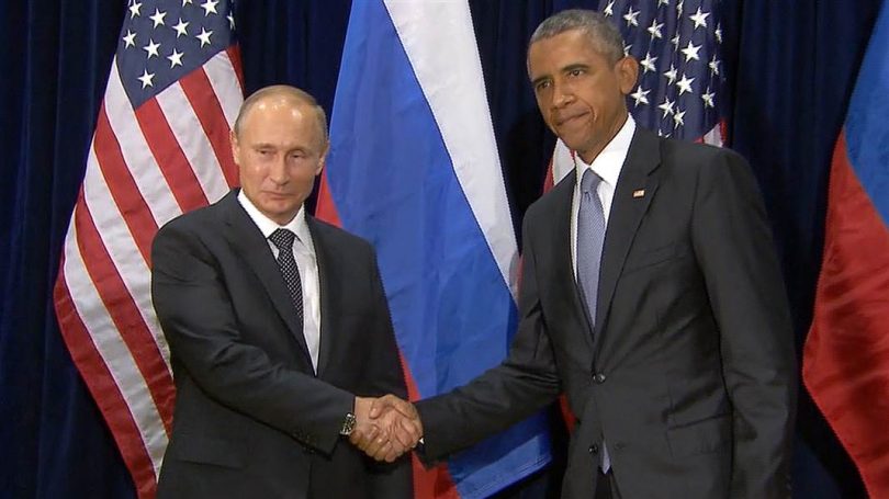 Vladimir Putin y Barack Obama