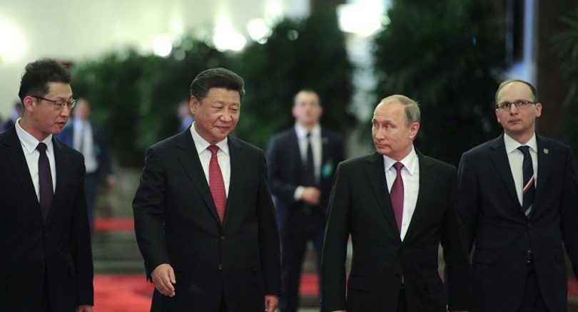 Vladimir Putin y Xi Jinping