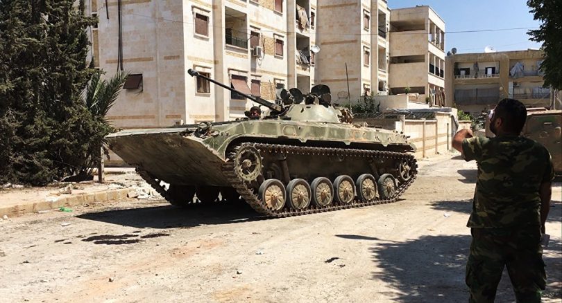 Ejercito de Siria en Alepo