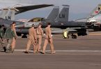 Militares estadounidenses en base aerea de Turquia