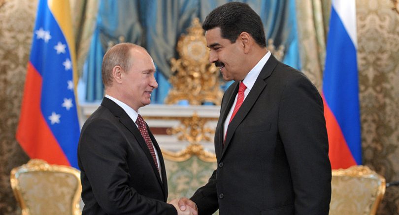 Vladimir Putin y Nicolas Maduro