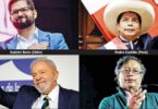 Boric, Castillo, Lula y Petro